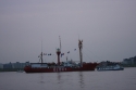 Ehemaliges Feuerschiff Elbe vor Cuxhave